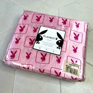 Playboy satin sheet set